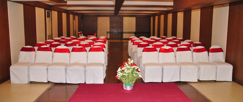 Assembly hall at hotel aurora towers
